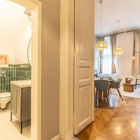 Designer 2 Bedroom Flat 부다페스트